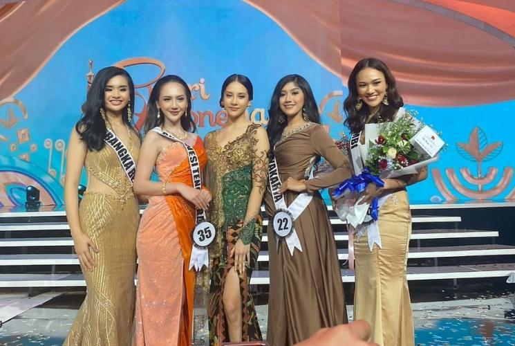 Potret Erina Gudono saat Ikut Ajang Puteri Indonesia. (Instagram/erinagudono)