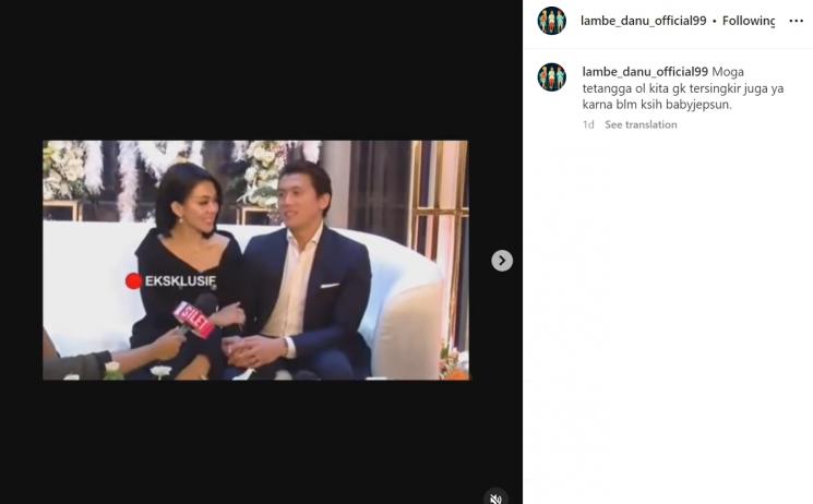 Syahrini tak akui Luna Maya sebagai teman (Instagram/lambe_danu_official99)