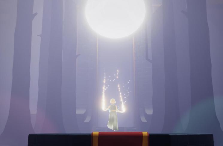 Konser Virtual Perdana Sky: Children of the Light. (istimewa)