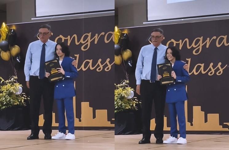 Momen Noah Sinclair Wisuda SD (instagram/@bclsinclair)
