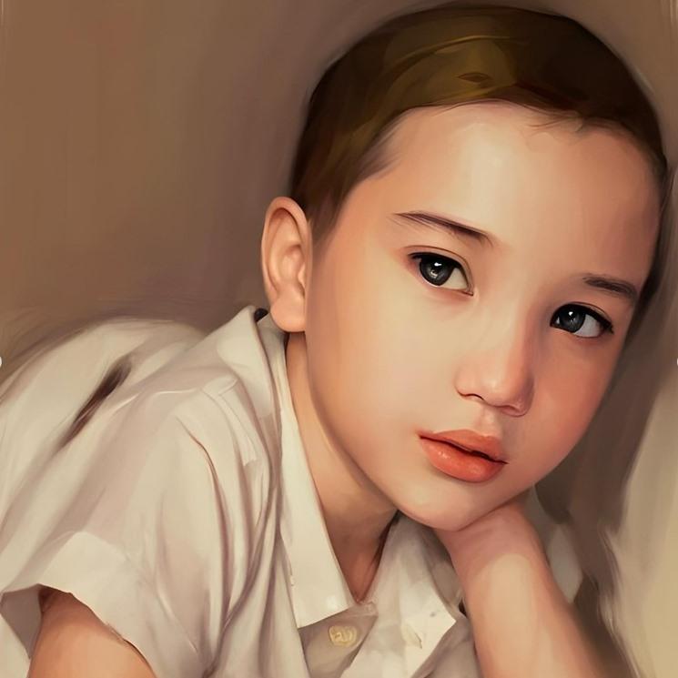 Potret avatar AI anak artis. (Instagram/@zaskiasungkar15)