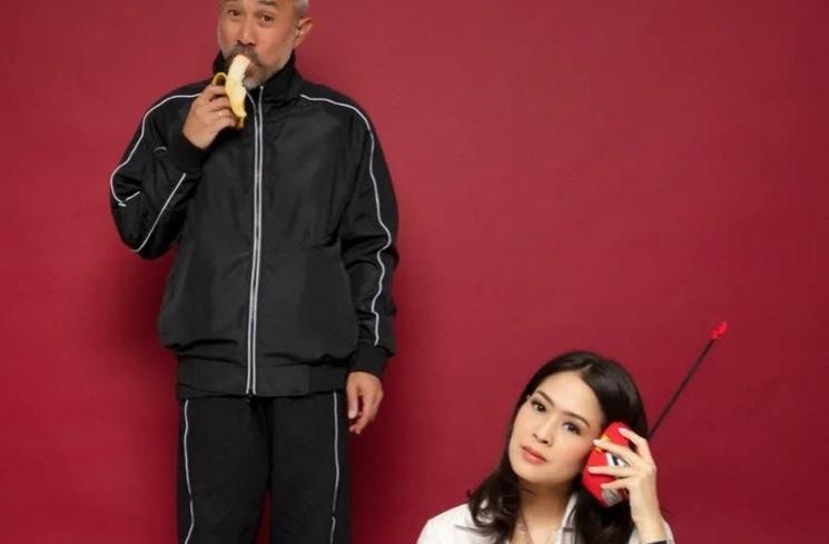 Potret Lukman Sardi bareng istri cantik. (Instagram/@lukmansrd)