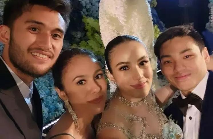 Gaya Artis di Nikahan Chelsea Islan (instagram/@wulanguritno)