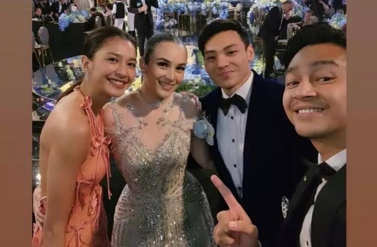 Gaya Artis di Nikahan Chelsea Islan (instagram/@mikhatambayong)