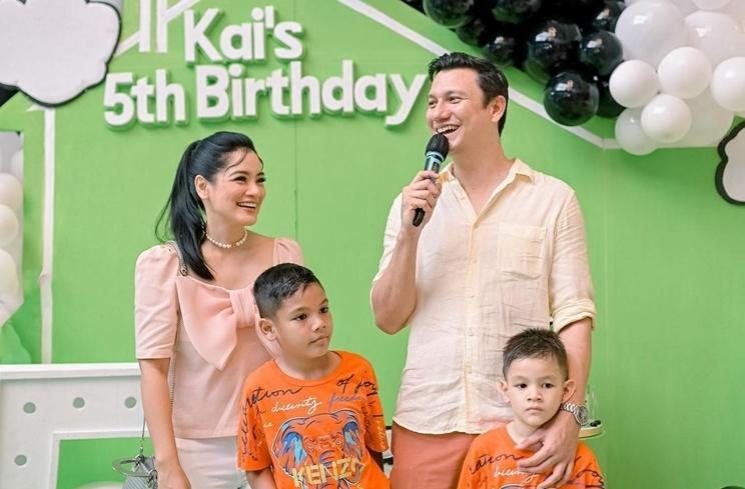 Potret Ulang Tahun Kai Anak Titi Kamal (instagram/titi_kamall)