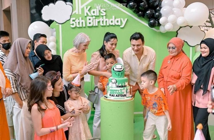 Potret Ulang Tahun Kai Anak Titi Kamal (instagram/titi_kamall)