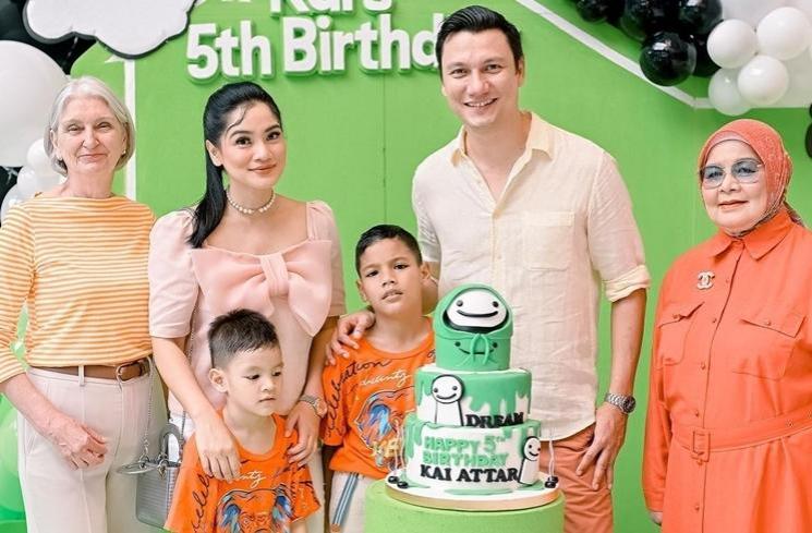 Potret Ulang Tahun Kai Anak Titi Kamal (instagram/titi_kamall)