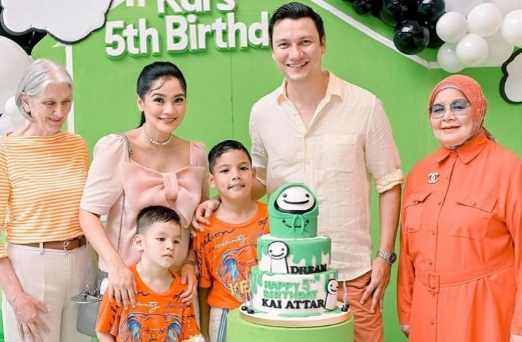 Potret Ulang Tahun Kai Anak Titi Kamal (instagram/titi_kamall)