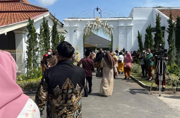 Potret Ngunduh Mantu Kaesang Pangarep dan Erina Gudono. (MataMata.com/Suwarjono)