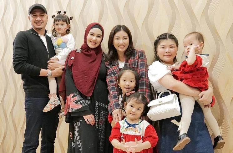 Potret Seleb di Ultah Adzam (Instagram/@sarwendah29)