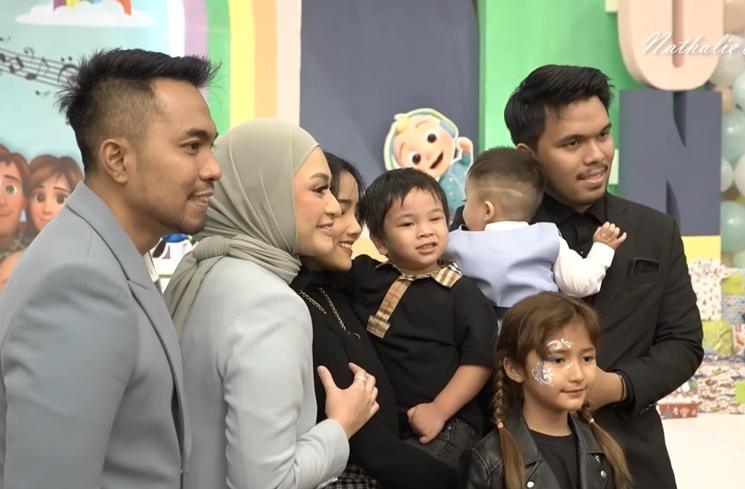 Potret Seleb di Ultah Adzam (YouTube/NATHALIE HOLSCHER)