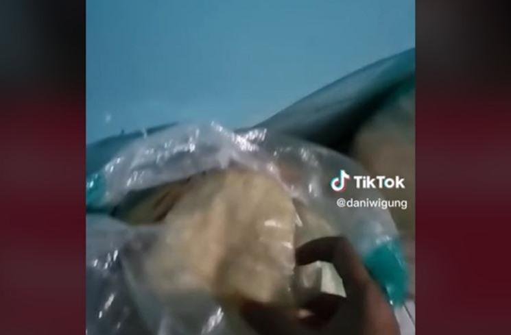 Potret Rewang di Hajatan Kaesang-Erina. (TikTok/daniwigung)