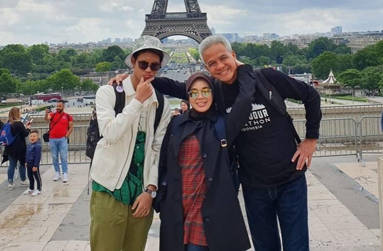 Potret Anak Ganjar Pranowo Makin Tinggi dan Tampan (instagram/@alamganjar)