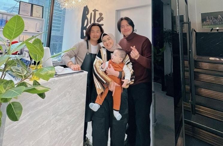 Potret Roger Danuarta Makin Mirip Oppa (Instagram/cutratumeyriska)