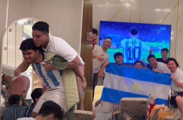 Artis Nobar Final Piala Dunia 2022 (Instagram/fuji_an)