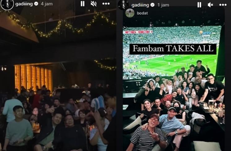 Artis Nobar Final Piala Dunia 2022 (Instagram/gadiiing)