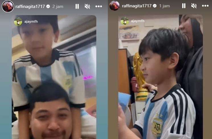 Artis Nobar Final Piala Dunia 2022 (Instagram/raffinagita1717)