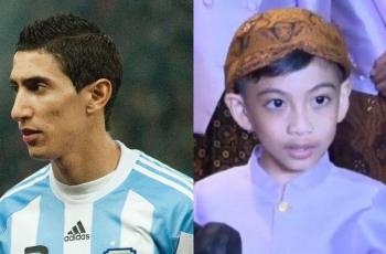 Viral Cucu Presiden Disebut Plek Ketiplek Pemain Argentina Angel Di Maria, Gibran Malah Ngegas: Mirip dari Hongkong