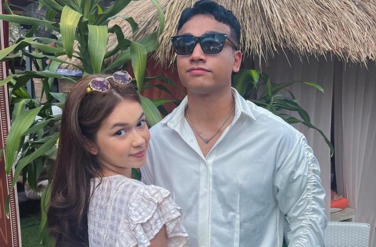 Fadly Faisal dan Rebecca Klopper. (Instagram/fadlyfsl_)