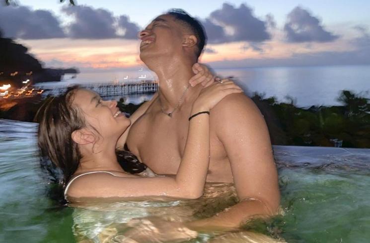 Fadly Faisal dan Rebecca Klopper. (Instagram/fadlyfsl_)