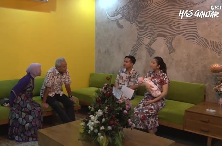 Potret Rumah Anak Presiden (YouTube/Ganjar Pranowo)
