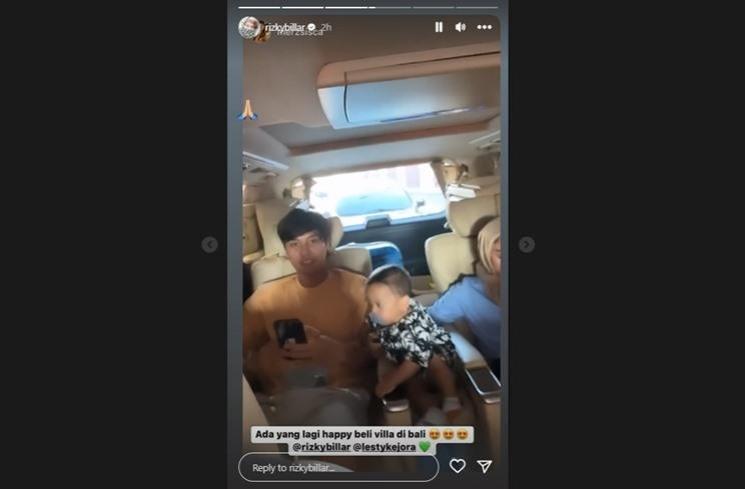 Rizky Billar beli vila di Bali. (Instagram/@rizkybillar)