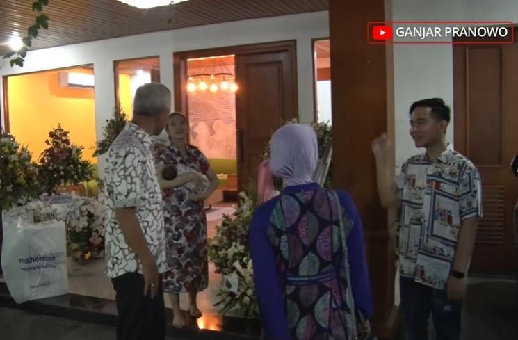 Potret Rumah Anak Presiden (YouTube/Ganjar Pranowo)