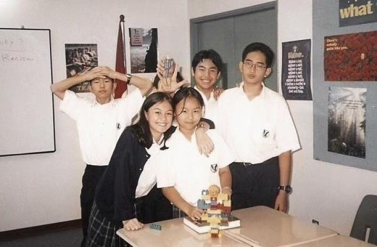 Potret Pesinetron saat SMP(Instagram/@agnezmo)