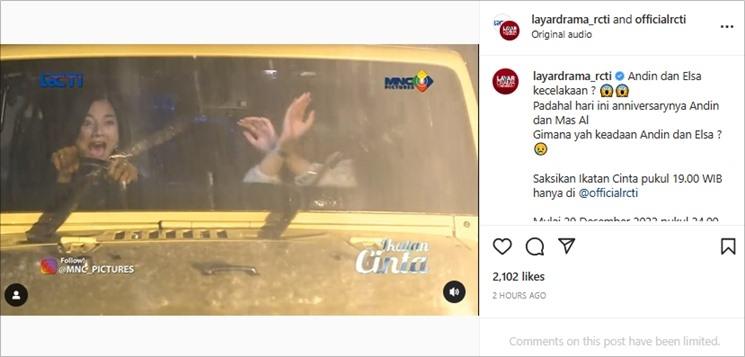 Amanda Manopo diduga bakal cuti dari sinetron Ikatan Cinta. (Instagram/@layardrama_rcti)