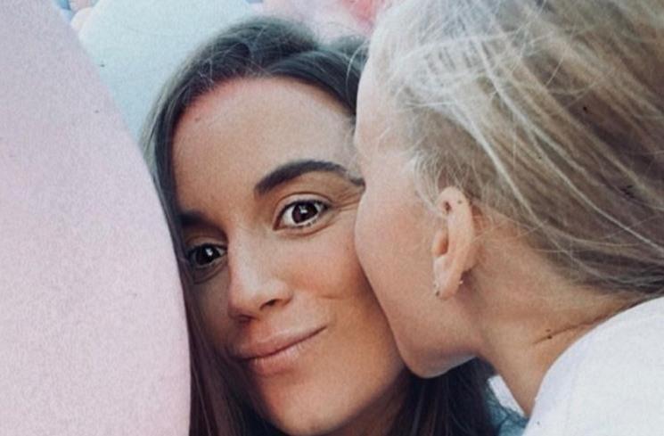 Potret Erika Choperena Istri Antoine Griezmann. (Instagram/@eri_chope)