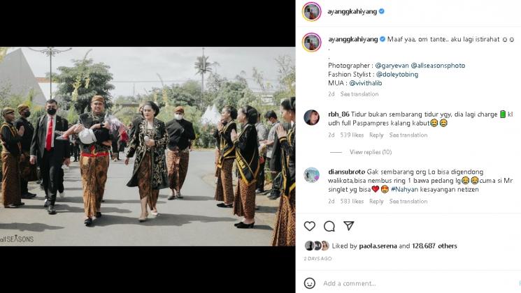 Al Nahyan (instagram/@ayanggkahiyang)