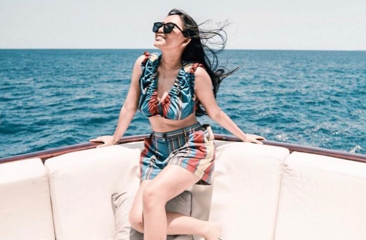 Artis yang Liburan Mewah Naik Kapal Pesiar (Instagram/@rachelvennya)