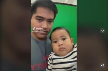 Bak Ayah dan Anak, Dimomong Kaesang Momen Panembahan Al Nahyan Saat Masih Bayi Bikin Gemes!
