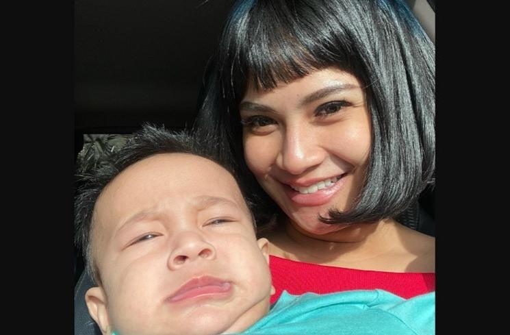 Foto Kenangan Gala Sky dan Vanessa Angel (instagram/galaasky)