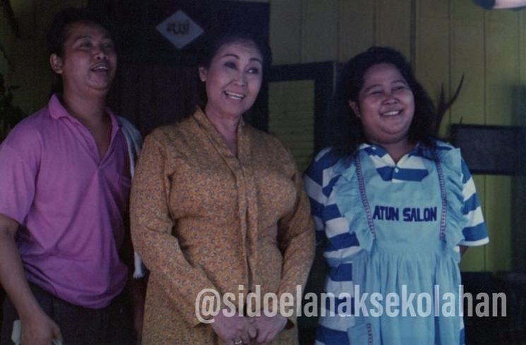 Potret Jadul Aminah Cendrakasih (Instagram/@sidoelanaksekolahan)