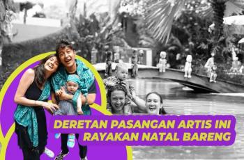 Beda Agama, Deretan Pasangan Artis Ini Rayakan Natal Bareng
