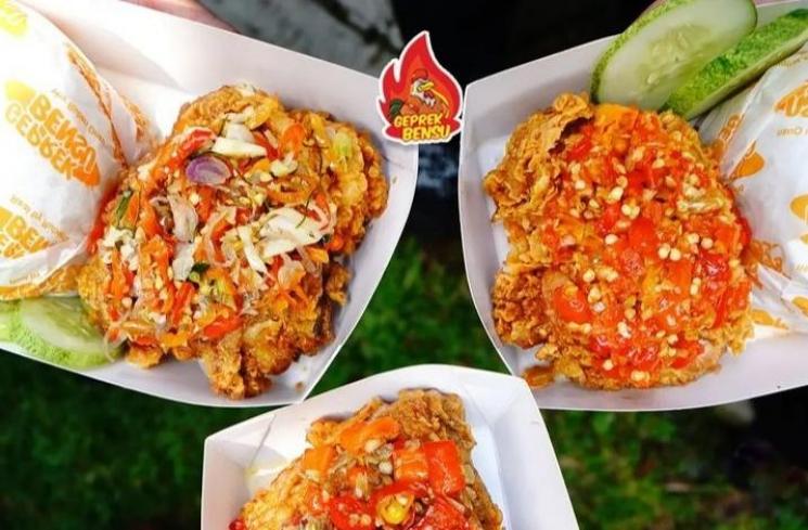 Bisnis Kuliner Milik Seleb yang Viral(Instagram/@geprekbensu)