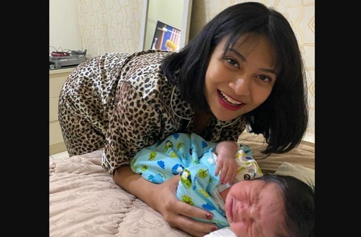 Foto Kenangan Gala Sky dan Vanessa Angel (instagram/galaasky)