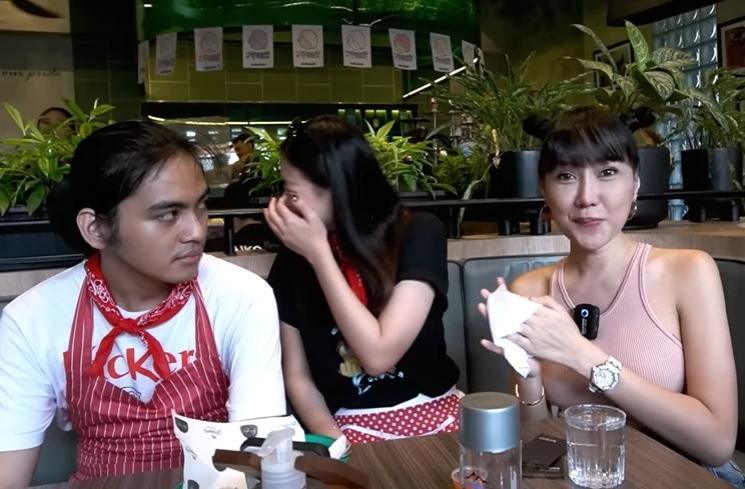 Momen Lucinta Luna di Karen's Diner (YouTube Lucinta Luna TV)