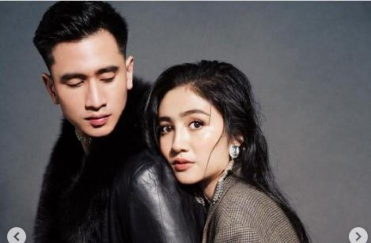 Photoshoot hot Verrell Bramasta dan Febby Rastanty. (Instagram/@winstongomez)