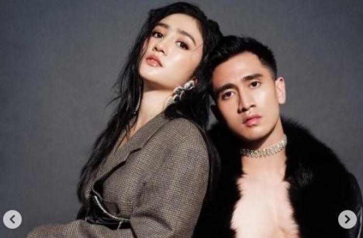 Photoshoot hot Verrell Bramasta dan Febby Rastanty. (Instagram/@winstongomez)