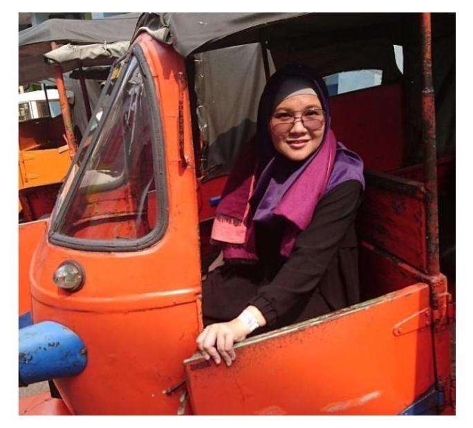 Transformasi Tere. (Instagram/teretorial)