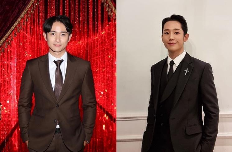 Adu gaya Kenny Austin dan Jung Hae In (Instagram/@kennyauztin/@holyhaein)