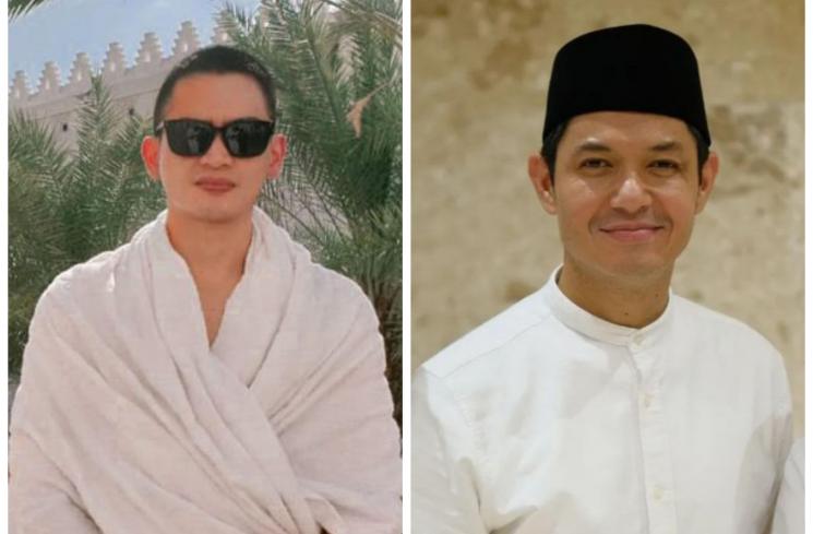 Rezky Aditya dan Dude Herlino (Instagram/@dude2harlino/@thereal_rezkyadhitya)
