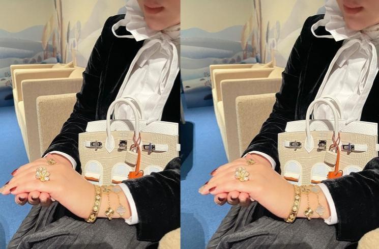 Potret Syahrini Tenteng Tas Rp4,9 Miliar (Instagram/princessyahrini)