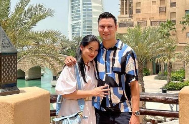 Artis Liburan di Dubai Tahun 2022. (Instagram/titi_kamal)
