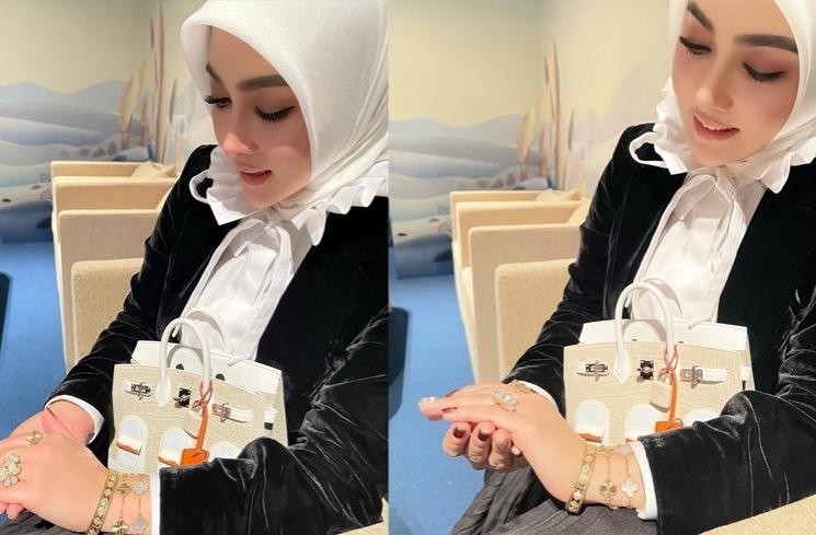 Potret Syahrini Tenteng Tas Rp4,9 Miliar (Instagram/princessyahrini)