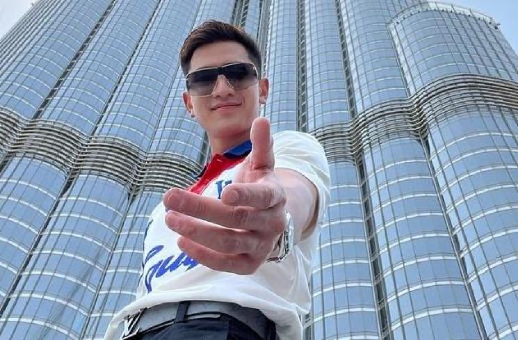 Artis Liburan di Dubai Tahun 2022. (Instagram/bramatavrl)