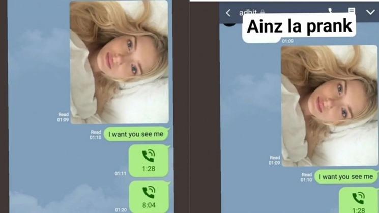 Bule Cantik yang Diduga Jadi Lawan Main di Video Syur Mirip Rezky Aditya. (Instagram)