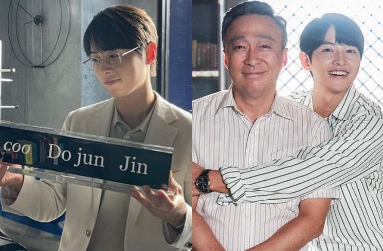 Potret Song Joong Ki di Balik Layar Reborn Rich (Instagram/@hi_songjoongki)